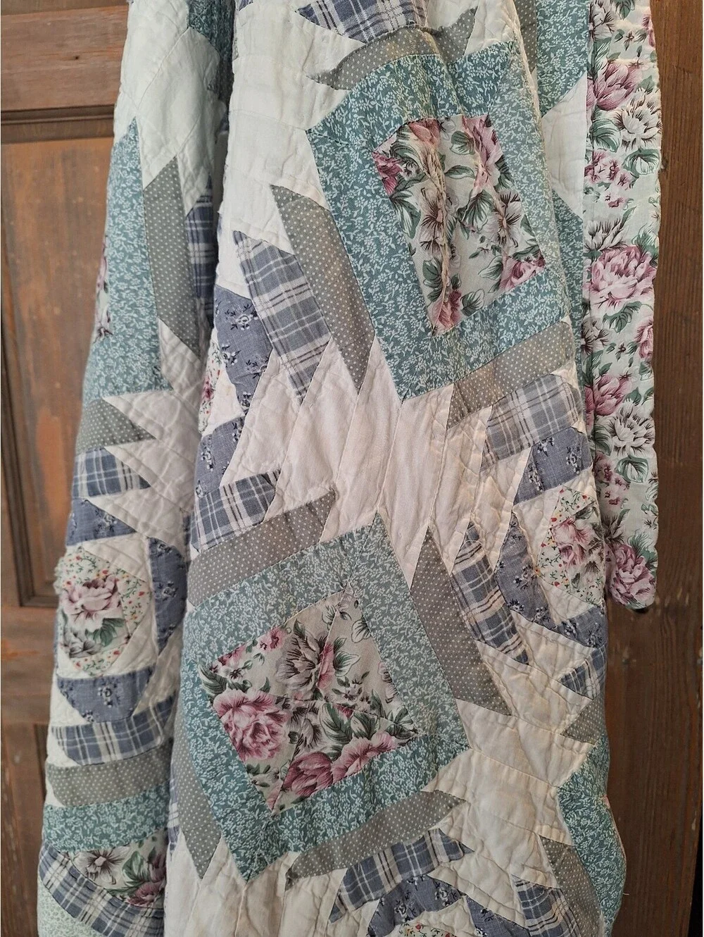Vintage quilt, farmhouse, cottage, 77